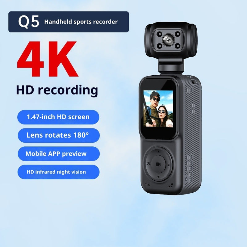 4K Handheld Outdoor Sports Camera